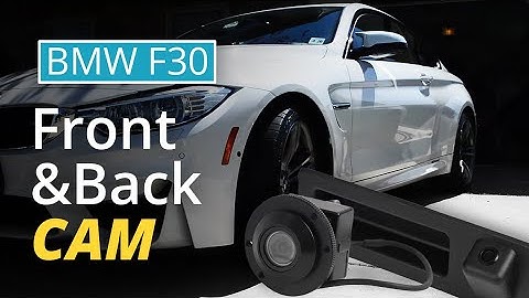 BimmerTech F30 MMI Rear View Camera, Front View Camera and SmartView Installation