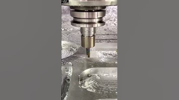 Precision CNC Cutting of 6061 Aluminum Plate in Action