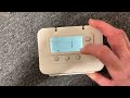 How to wirelessly pair a Pro Series Programmable Thermostat to a Honeywell BDR91 Wireless Relay Box