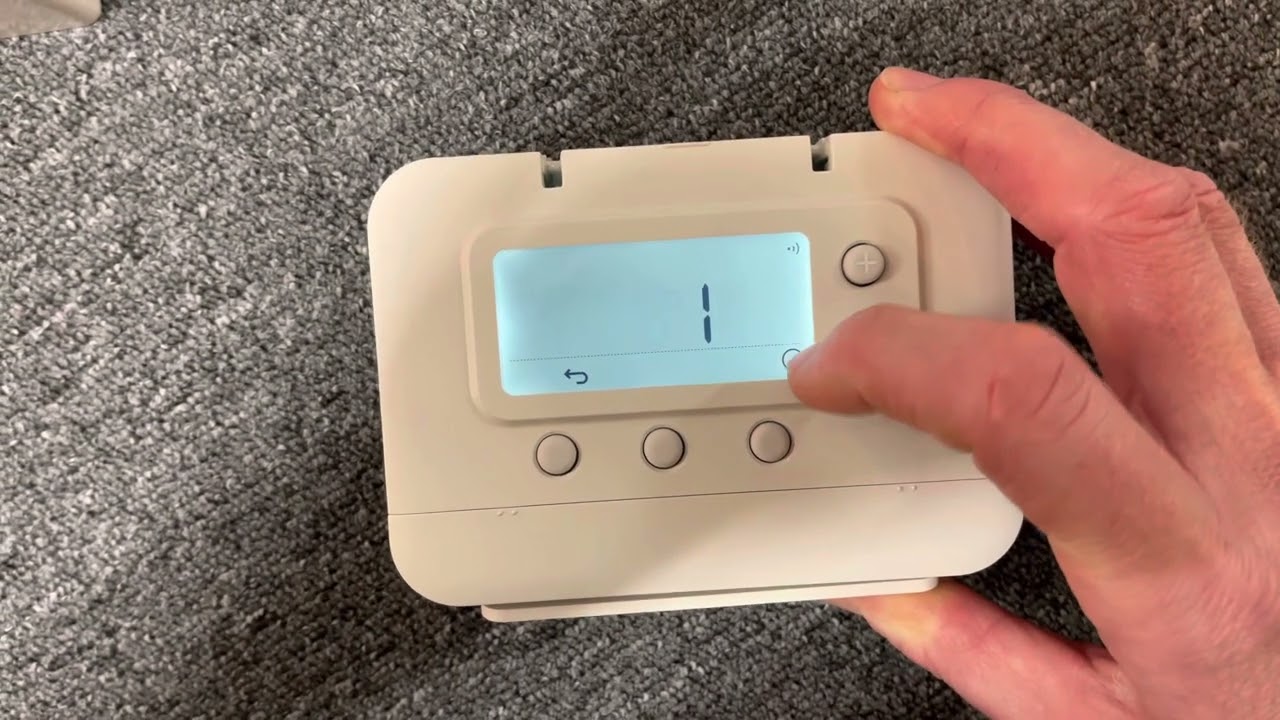 How to wirelessly pair a Pro Series Programmable Thermostat to a Honeywell BDR91 Wireless Relay Box