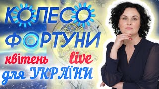 УВАГА‼️УКРАЇНА в Квітні🌀Посмішка ФОРТУНИ чи гримаса злого ФАТУМУ🌀Прогноз астролога