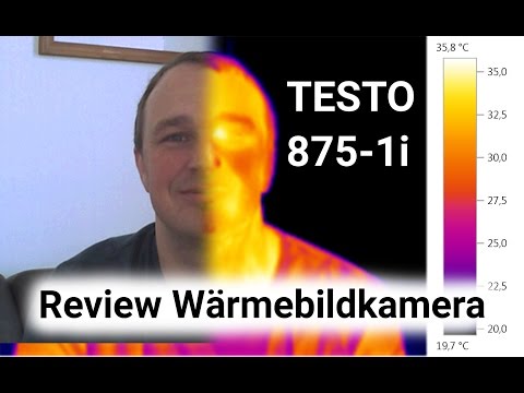 Wämebildkamera TESTO 875-1i, Unboxing und Review - Thermokamera Wämebildkamera TESTO 875-1i, Unboxing und Review - Thermokamera