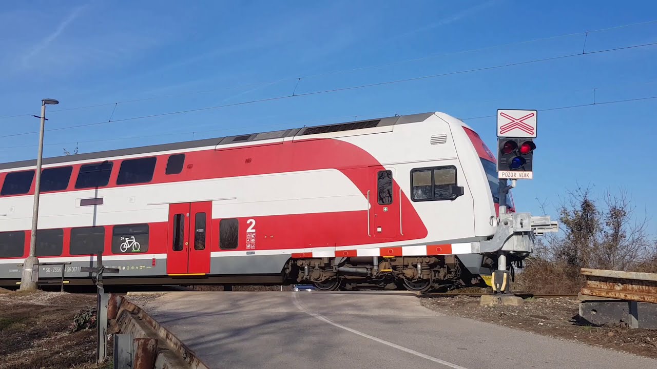 Železničné priecestie - Topoľnica (SK) - (24.11 2019) / Železniční ...