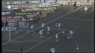 Maradona 3 goal in Napoli vs Lazio 1984-85.