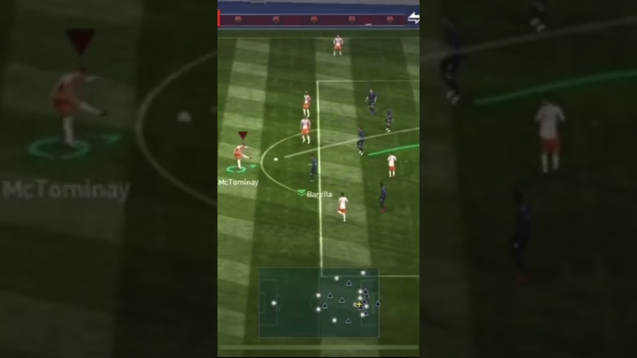 90 UCL MCTOMINAY LONG SHOT GOAL!!! FIFA MOBILE 22