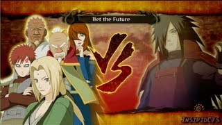 Naruto Ultimate Ninja Storm 3 Tsunade (Five Kage) Vs Madara Uchiha S-Rank Legend (English) screenshot 4