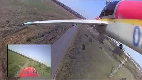 RC YAK-54 FPV Flight with Ardupilot OSD