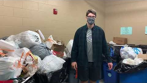 Video modeling:  Taking out the trash