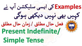 Present Indefinite Tense with affirmative Sentences examples | Present Indefinite Tense in Urdu