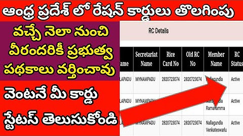 How to Check Rice Card Status Active or Inactive | Ration Card Status | Online Rice Card Status 2021