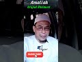 Amaliah Wujud Sholawat Shorts Sholawat 