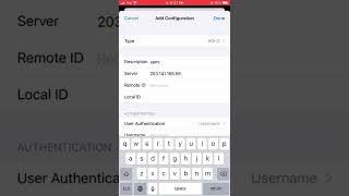 How to Manually add VPN on Iphone. screenshot 4