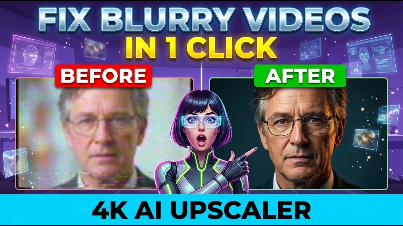 Enhance Low Quality Videos & Images to 4K Using AI (Best AI Upscaler?)