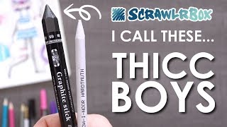 TIME TO EMBARRASS MYSELF... AGAIN!  ScrawlrBox Unboxing & Challenge