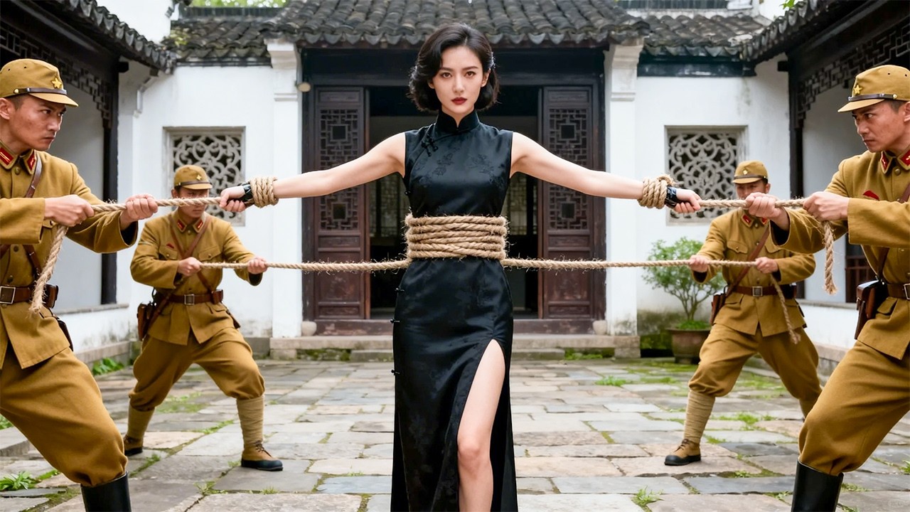 日军抓住美女做人质，谁料她突然爆发，下一秒反杀全场！⚔️抗日 | 特种兵 | Kong Fu