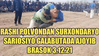 RASHID POLVONDAN SARIOSIYODA AJOYIB BRASOK 3.12.21