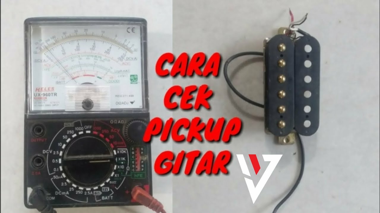 TUTORIAL CEK PICKUP GITAR DENGAN MULTIMETER / AVOMETER ANALOG YouTube