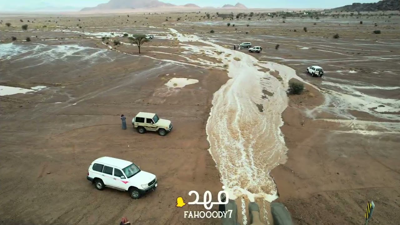 سيول مابين السليمي والنحيتيه والمستجدةالثلاثاء#لاهب_عقب_الكليبين#سيول