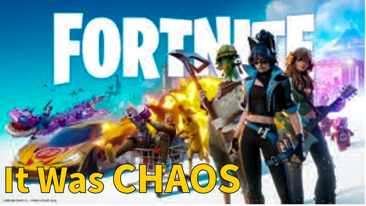 Fortnite With Friends Was Absolute CHAOS