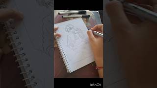 Neko to kiss manga drawing from chapter 23. The music is from @JadenIsBored #art #mangaart