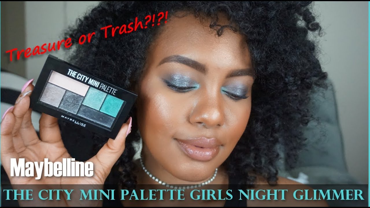 Maybelline The City Mini Palette Girls Night Glimmer Review & Demo | Influenster