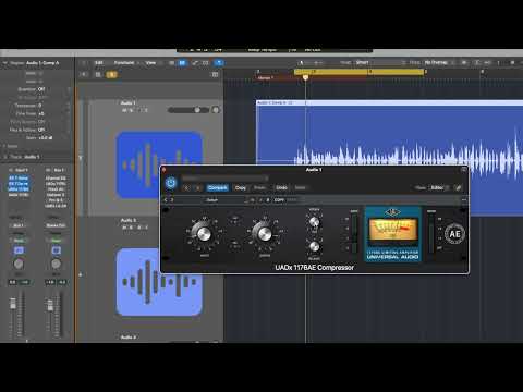 สอนใช้ Compressor Feat. UAD 1176AE