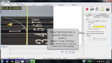 EE Pro Timing Tutorial: Aligning Camera on finish-line