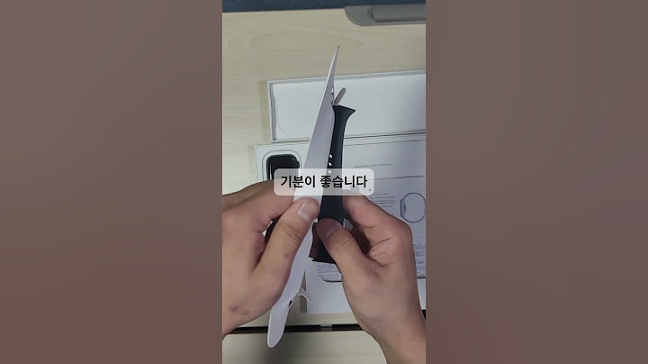 애플 워치SE2 블랙 개봉기 아이폰 16 프로맥스와 연동성이 좋은 스마트 워치