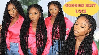 GODDESS SOFT LOCS TUTORIAL | STEP-BY-STEP CROCHET METHOD | Chev B.