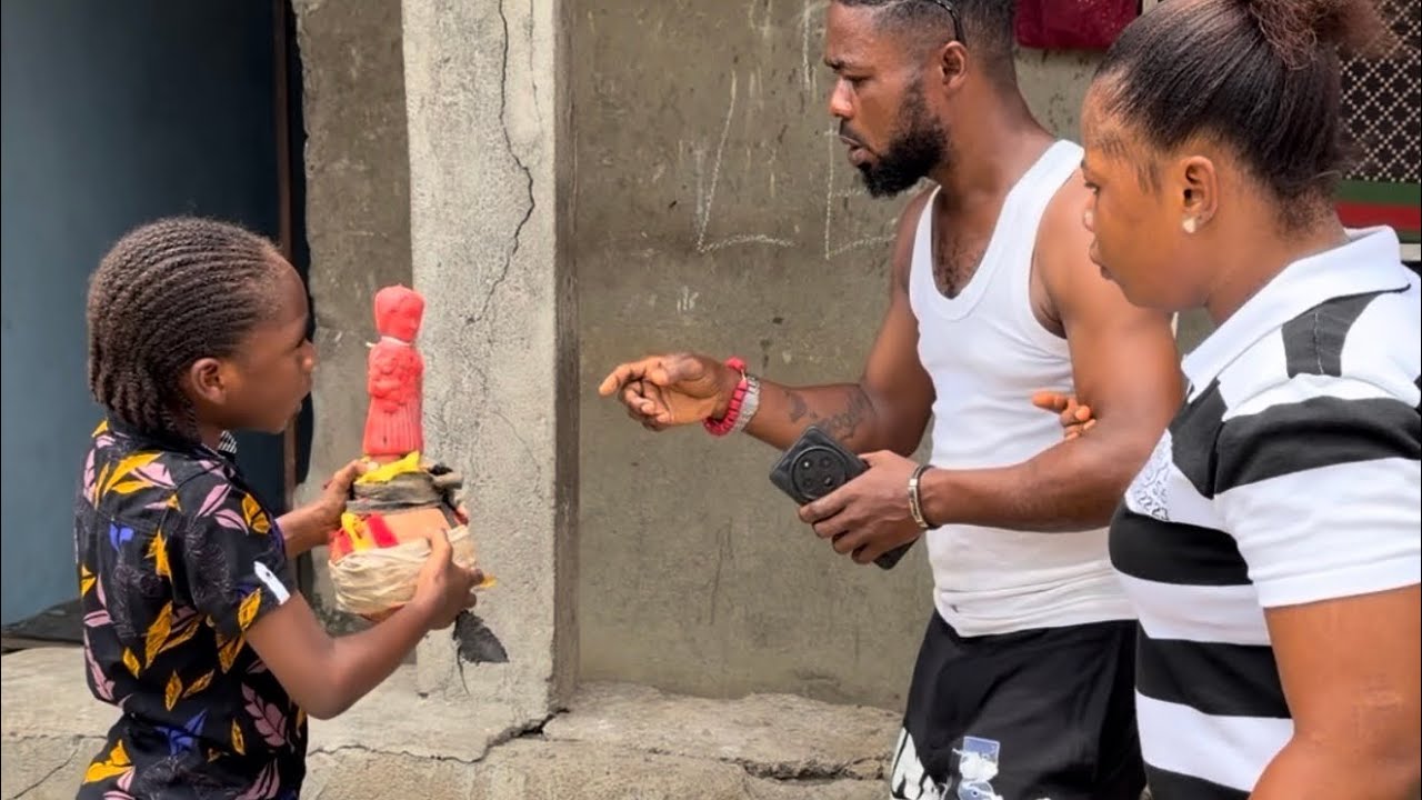 Wïcķêdness As First Wife Buried Her Husband And Put Him In A Native Pot With Charm with Hands And Le