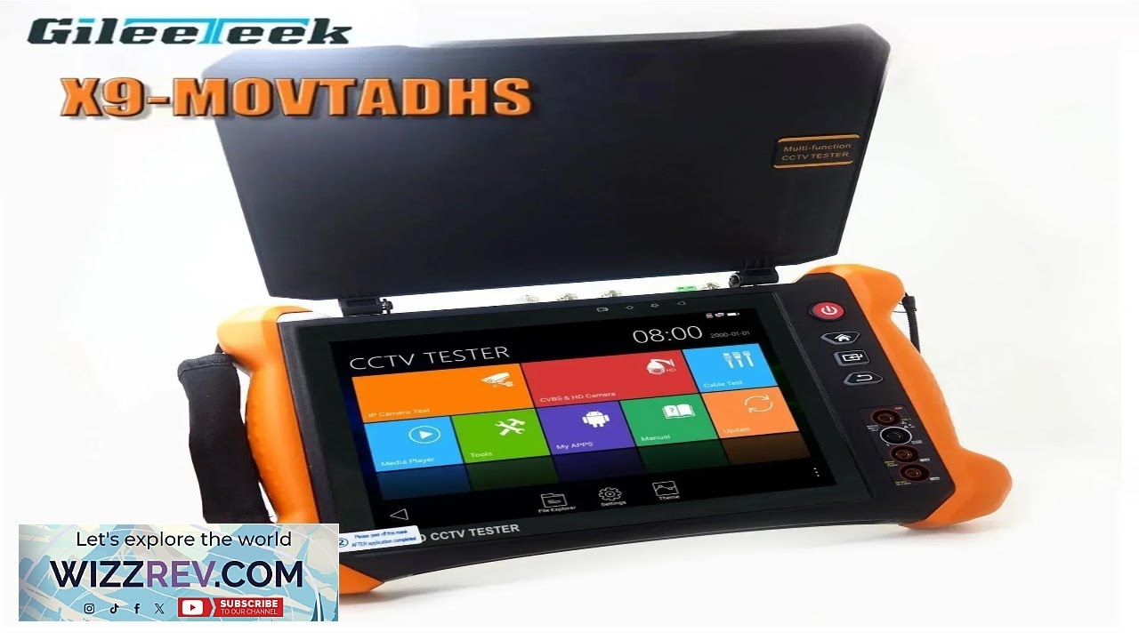 X9MOVTADHS IPC Tester Monitor H.265 4K 8MP camera Полнофункциональный профессиональный инструмент...