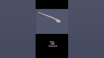 OpenFOAM CFD Simulation: Gutter in Pipe Contour - #fluiddynamics #fluidmechanics