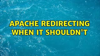 Celebrity Apache redirecting when it shouldn't Net Worth