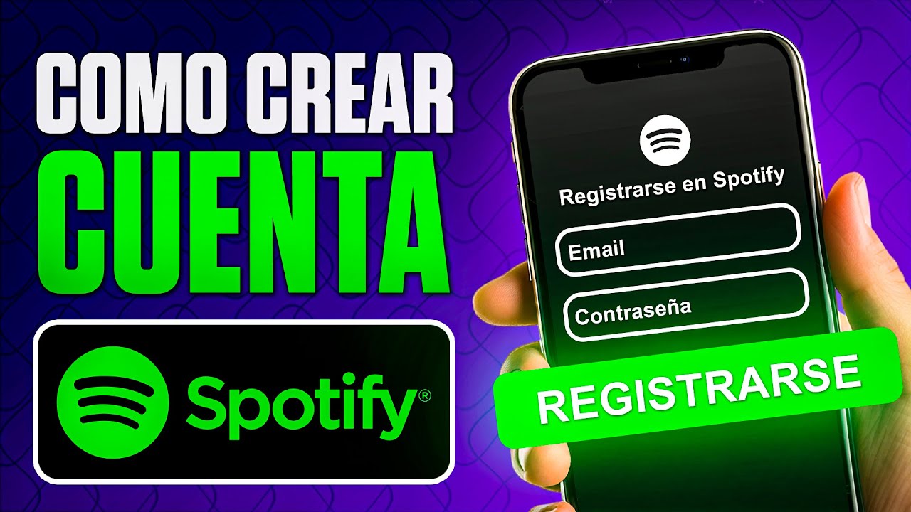 Cómo Crear una Cuenta de Spotify (2026) Registrarse en Spotify Gratis