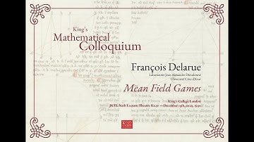François Delarue - Mean Field Games