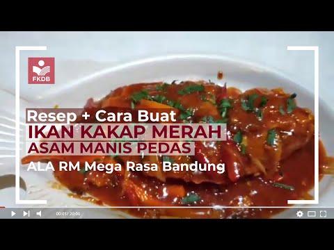 Kakap Merah Asam Manis Pedas