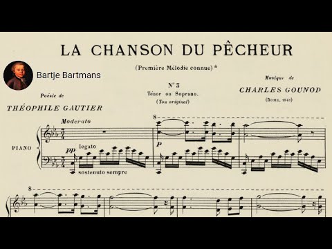 Charles Gounod - La Chanson Du Pêcheur (1895)
