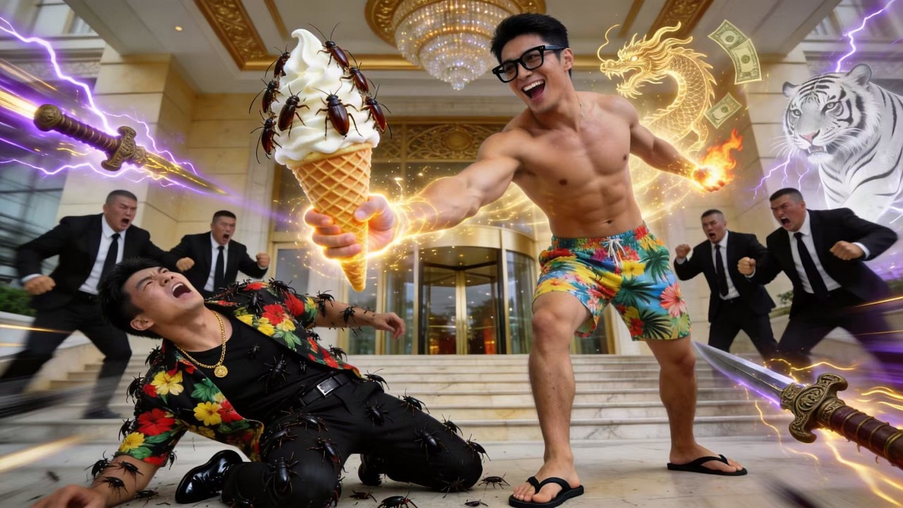 失忆の男が記憶を取り戻す瞬間…彼こそが龍王！！今度は奴らが跪いて震えるしかない！！