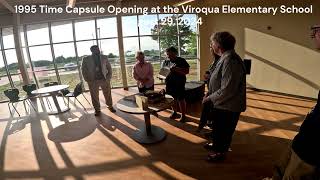 1995 Time Capsule Opening at the Viroqua Elementary - August 29, 2024