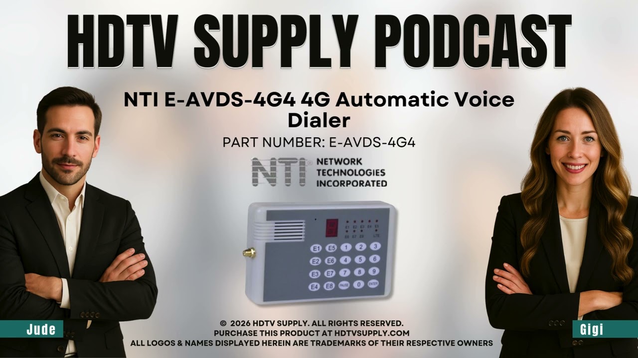 NTI E-AVDS-4G4 4G Automatic Voice Dialer