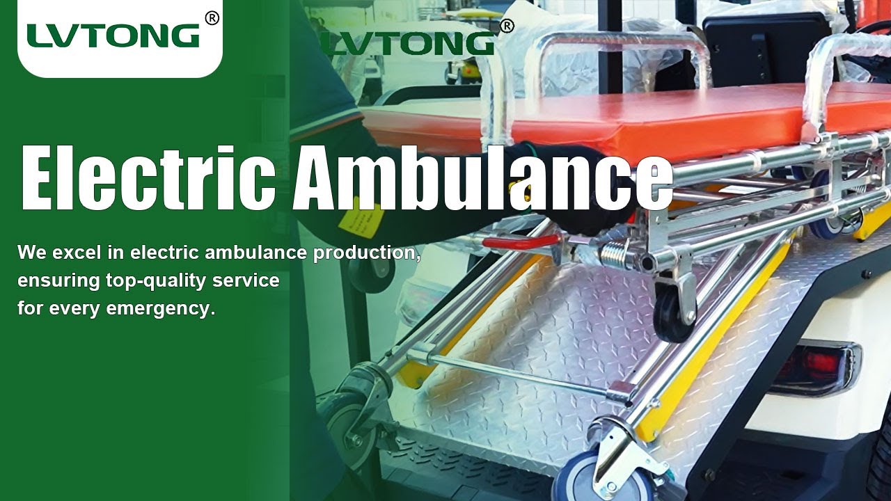 Custom Electric Ambulance with Foldable Stretcher | Compact, Efficient, and Eco-Friendly