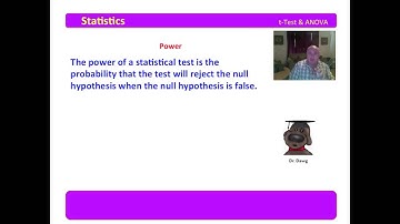 5 ANOVA - Effect Size and Power