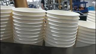 Philippines Medium Speed paper bowl machine 520ml #paperbowlmachine #papercupmakingmachine