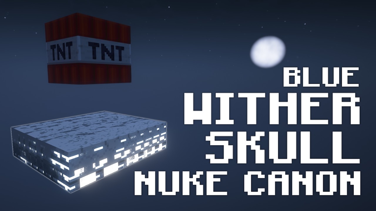 Blue Wither Skull Nuke Canon - WMC