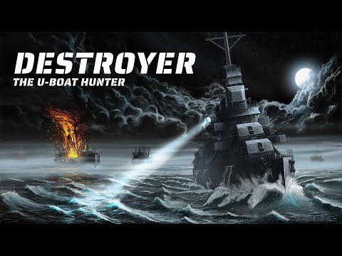 Destroyer: The U-boat Hunter - Релиз - Кампания макс сложность  - первый переход через Атлантику