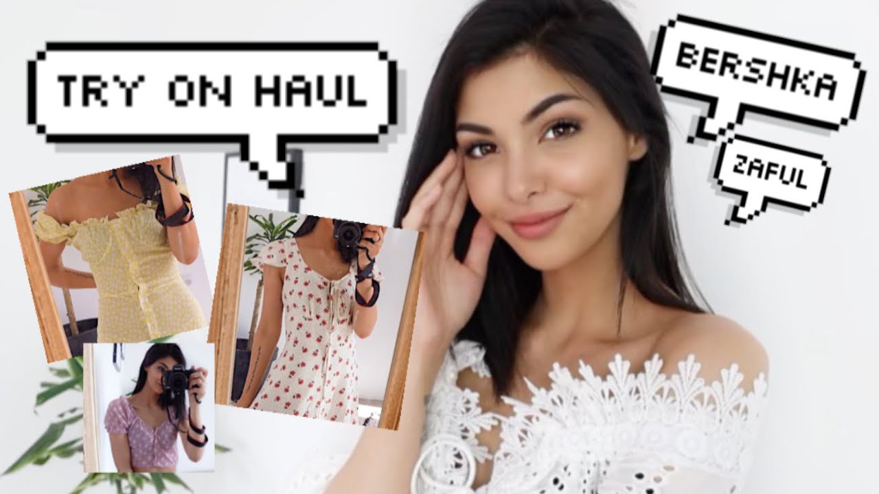 TRY ON HAUL printemps été 2019 BERSHKA ZAFUL - Lisa Ngo