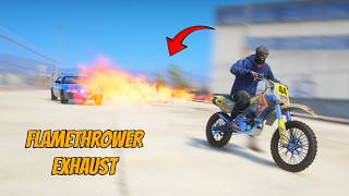 Explosive Flaming Exhaust in GTA 5 RP  - Day 778
