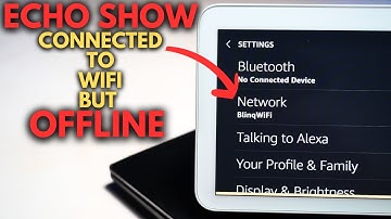 Echo Show Offline But WiFi Connected : How to Fix
