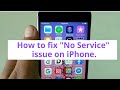 All iphones no service or searching problem