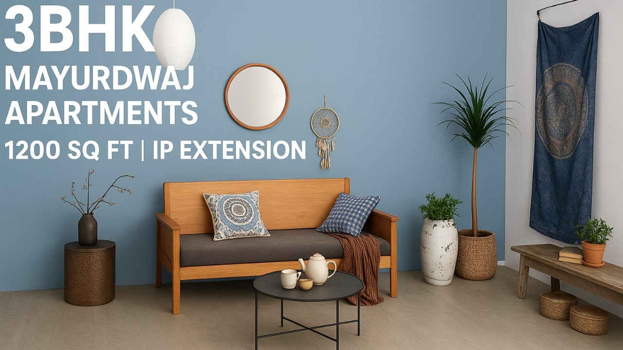 3BHK Flat for Sale in IP Extension | Mayurdwaj Apartments | 3rd Floor | Delhi Real Estate